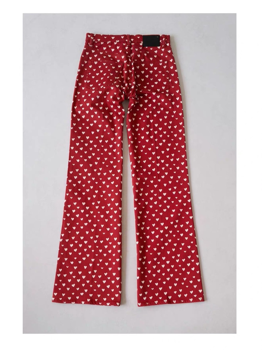 R13 CHARLOTTE JEAN Red Scattered Hearts, 25 26 27 28 - Picture 4 of 11